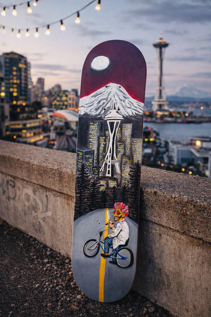 Mad Lab Custom Double Drop Longboard (41.25”)