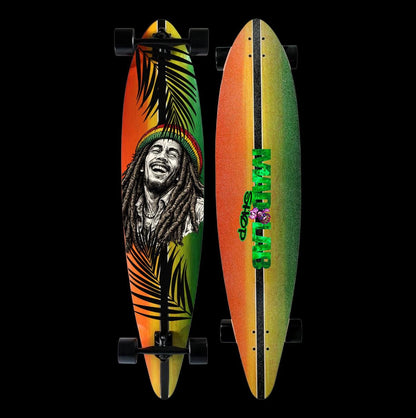 Mad Lab Custom Paradise Pintail Longboard (46”)