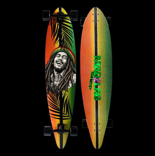 Mad Lab Custom Paradise Pintail Longboard (46”)