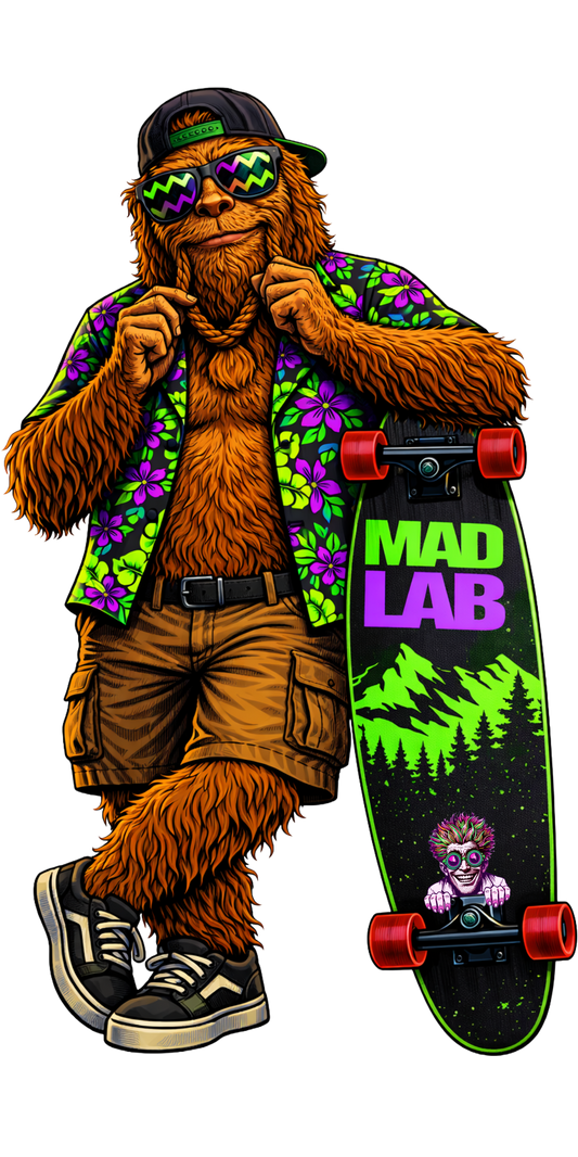 Sasquatch Cruiser – Mad Lab Decal