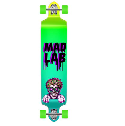 Hand-Painted Longboard | Mad Lab Mark Series