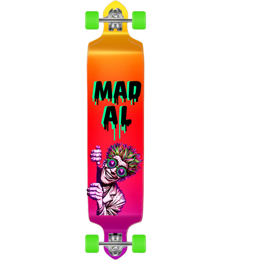 Hand-Painted Longboard | Limited Mad Lab Drop