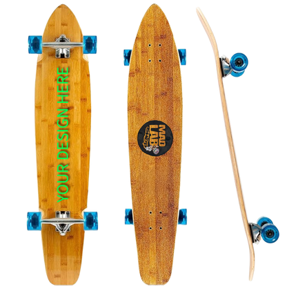 Mad Lab Custom Kicktail Cruiser Longboard 44"