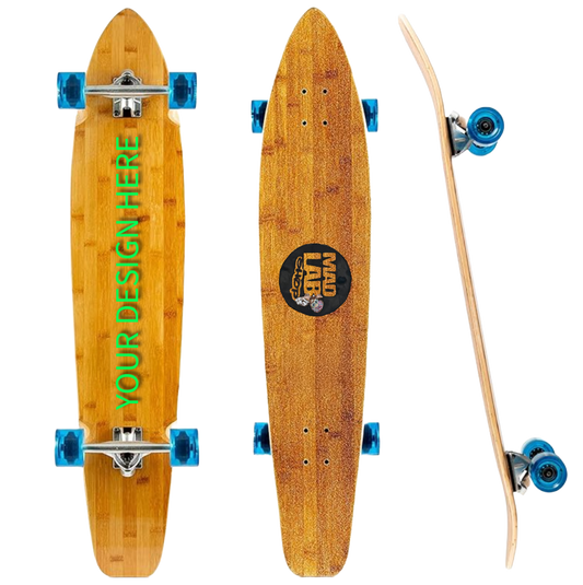 Mad Lab Custom Kicktail Cruiser Longboard 44"