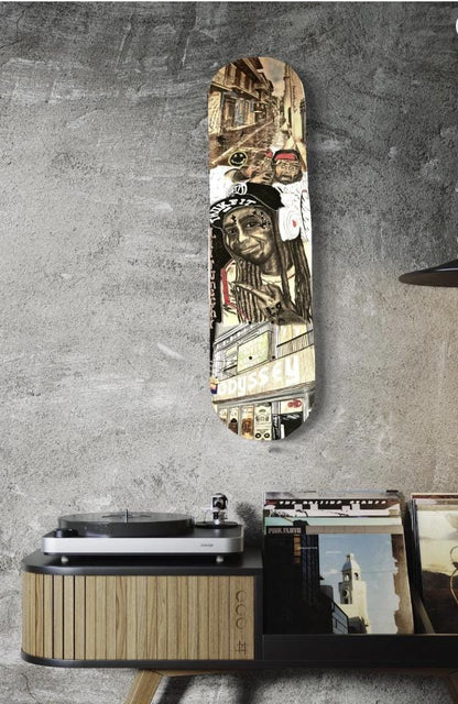 Mad Lab Custom Kicktail Cruiser Longboard 44"