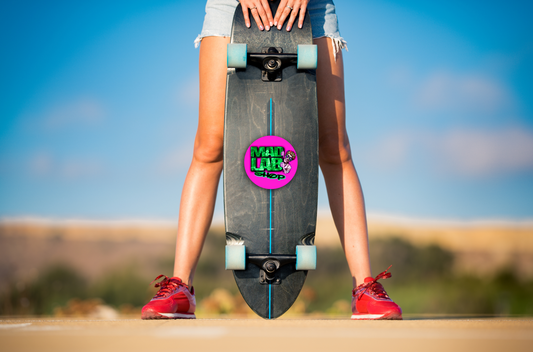 🧪 Mad Lab Logo (Pink Edition) – Decal